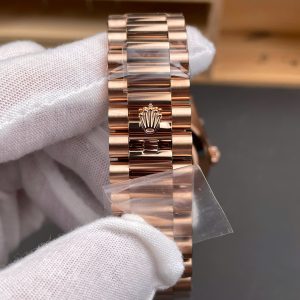 Đồng Hồ Rolex Day-Date Chế Tác Mặt Xanh Mint Bộ Máy Calibre 3255 Xưởng RC 40mm (2)