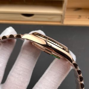 Đồng Hồ Rolex Day-Date Chế Tác Mặt Xanh Mint Bộ Máy Calibre 3255 Xưởng RC 40mm (2)