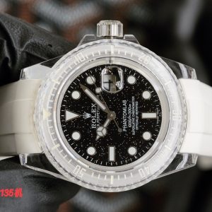 Đồng Hồ Rolex Submariner Phantomlab Chế Tác Mặt Đen Máy Cơ Tự Động Thuỵ Sỹ 40mm (2)