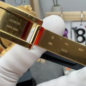 Đồng Hồ Rolex Yacht-Master 226658 Replica 11 Mặt Đen Vỏ Mạ Vàng Nhà Máy VS 42mm (2)