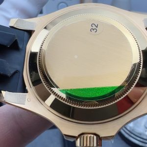 Đồng Hồ Rolex Yacht-Master 226658 Replica 11 Mặt Đen Vỏ Mạ Vàng Nhà Máy VS 42mm (2)