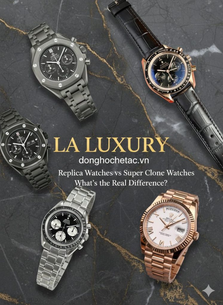 Replica Watches vs Super Clone Watches – What’s the Real Difference (1)