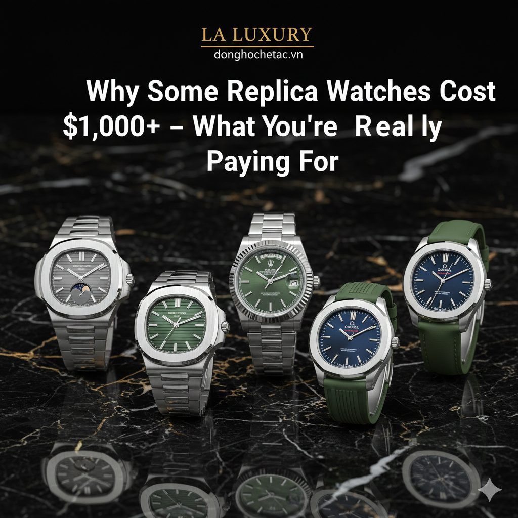 Why Some Replica Watches Cost $1,000+ – What You’re Really Paying For LA LUXURY
