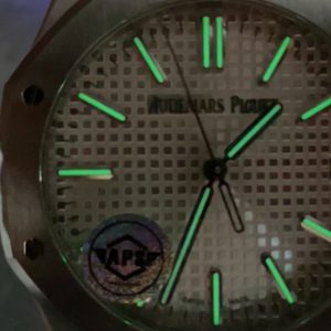 Đồng Hồ Audemars Piguet Royal Oak 15510ST Chế Tác Mặt Trắng Dây Kim Loại 41mm (1)