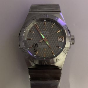 Đồng Hồ Omega Constellation Rep 11 Mặt Xám Dây Kim Loại 38mm (1)