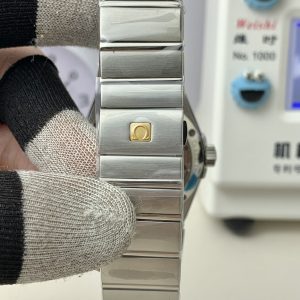 Đồng Hồ Omega Constellation Rep 11 Mặt Xám Dây Kim Loại 38mm (1)