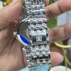Đồng Hồ Omega De Ville Prestige Chế Tác Mặt Xám Dây Kim Loại 39 (2)