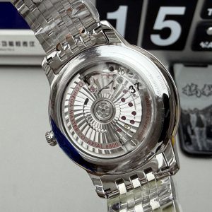 Đồng Hồ Omega De Ville Prestige Rep Cao Cấp Mặt Trắng Phun Cát 39 (4)