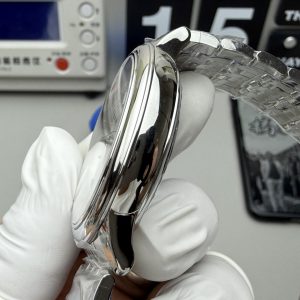 Đồng Hồ Omega De Ville Prestige Rep Cao Cấp Mặt Trắng Phun Cát 39 (4)