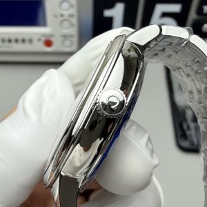 Đồng Hồ Omega De Ville Prestige Rep Cao Cấp Mặt Trắng Phun Cát 39 (4)