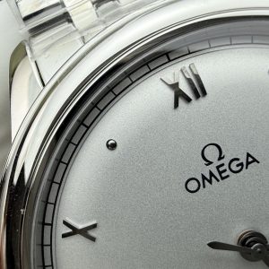 Đồng Hồ Omega De Ville Prestige Rep Cao Cấp Mặt Trắng Phun Cát 39 (4)