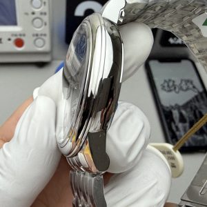 Đồng Hồ Omega De Ville Prestige Replica 11 Mặt Đen Máy Cơ Thuỵ Sỹ 39 (1)