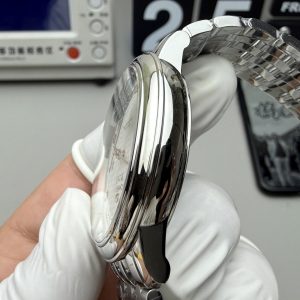 Đồng Hồ Omega De Ville Prestige Replica 11 Mặt Trắng Dây Kim Loại 39 (1)