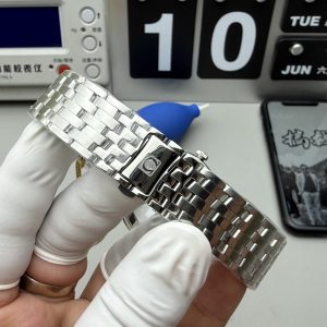 Đồng Hồ Omega De Ville Prestige Replica 11 Mặt Trắng Máy Cơ Thuỵ Sỹ 39 (2)