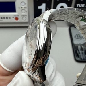 Đồng Hồ Omega De Ville Prestige Replica 11 Mặt Trắng Máy Cơ Thuỵ Sỹ 39 (2)