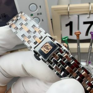 Đồng Hồ Omega De Ville Prestige Replica 11 Nữ Mặt Hoạ Tiết Butterfly 32 (2)