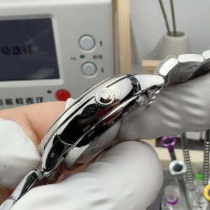 Đồng Hồ Omega Nữ Chế Tác De Ville Prestige Mặt Xanh Lá Máy Cơ Thuỵ Sỹ 34mm (2)