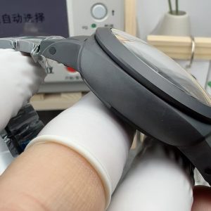 Đồng Hồ Panerai Luminor 1950 3 Days GMT PAM00438 Replica 11 Vỏ Gốm Dây Cao Su 44mm (2)