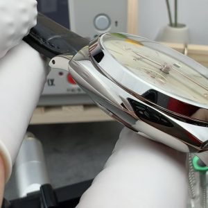 Đồng Hồ Panerai Luminor Due PAM01249 Chế Tác Mặt Xám Bạc Dây Da 42mm (2)