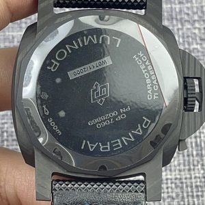 Đồng Hồ Panerai Luminor Marina PAM01661 Rep 11 Vỏ Carbon Dây Vải 44mm (1)