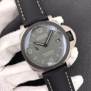 Đồng Hồ Panerai Luminor Marina TuttoGrigio PAM01662 Chế Tác Vỏ Titanium Viền Carbotech 44mm (2)