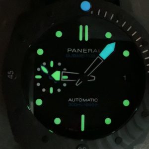 Đồng Hồ Panerai Submersible Carbotech PAM02231 Replica 11 Màu Đen Dây Cao Su 42mm (2)