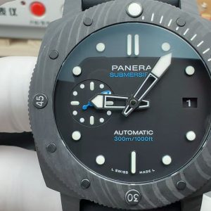Đồng Hồ Panerai Submersible Carbotech PAM02231 Replica 11 Màu Đen Dây Cao Su 42mm (2)