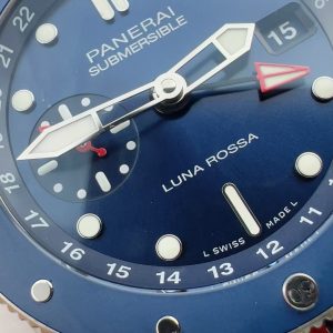 Đồng Hồ Panerai Submersible Luna Rossa PAM1507 Chế Tác Màu Xanh Dương Máy Cơ Thụy Sỹ 42mm (2)