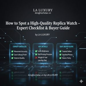How to Spot a High-Quality Replica Watch – Expert Checklist & Buyer Guide