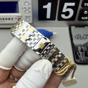 Omega De Ville Prestige Rep 11 Mặt Vàng Dây Kim Loại 39 (1)