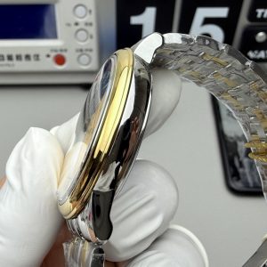 Omega De Ville Prestige Rep 11 Mặt Vàng Dây Kim Loại 39 (1)