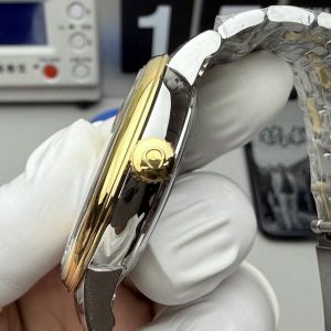 Omega De Ville Prestige Rep 11 Mặt Vàng Dây Kim Loại 39 (1)