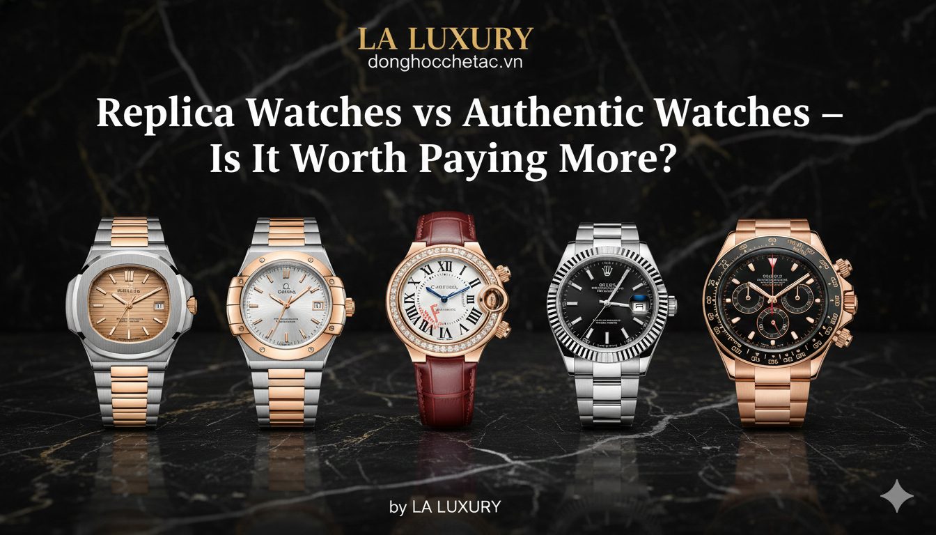 Replica Watches vs Authentic Watches – Is It Really Worth Paying More